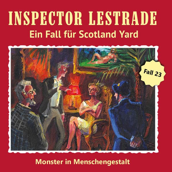 Inspector Lestrade CD 23 - Monster in Menschengestalt