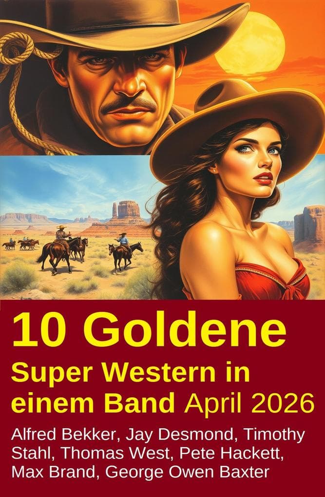 10 Goldene Super Western in einem Band April 2026