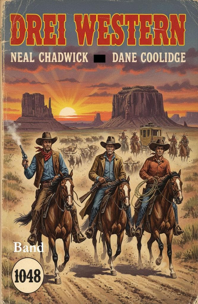 Drei Western Band 1048