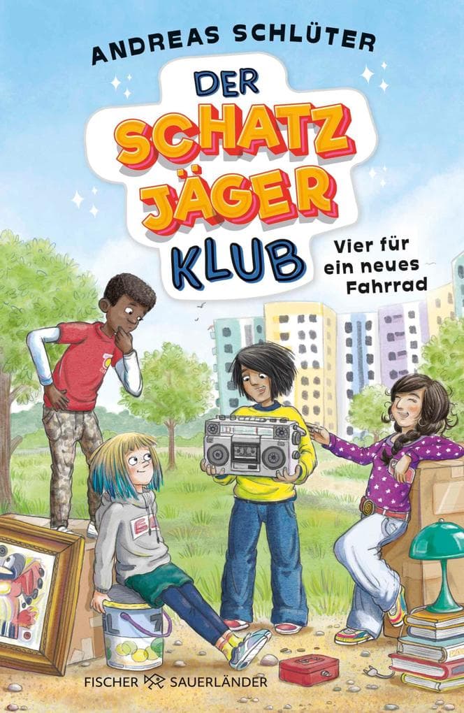 Der Schatzjäger-Klub - Vier für ein neues Fahrrad EBOOK