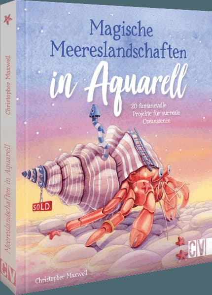 Magische Meereslandschaften in Aquarell