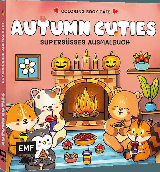 Cozy Coloring - Autumn Cuties