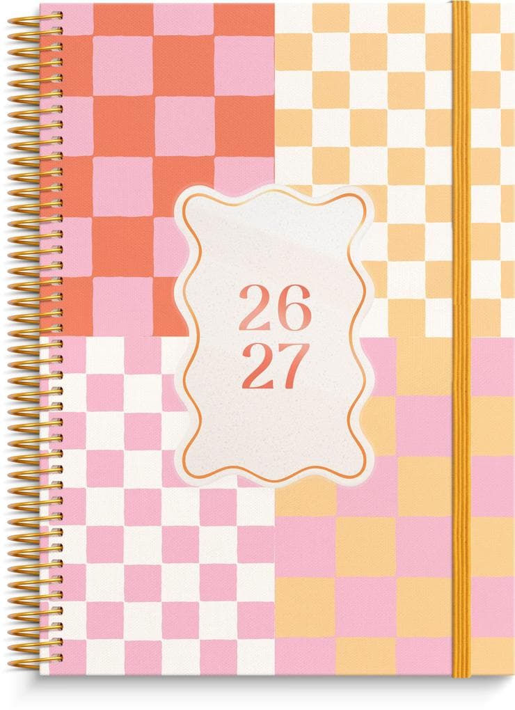Organizer & Notes A5 Checkered 26/27 17M