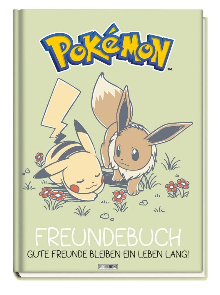 Pokémon: Freundebuch - Gute Freunde bleiben ein Leben lang