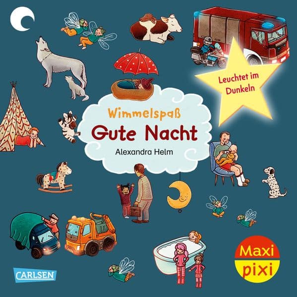 Maxi Pixi 513: VE 5: Wimmelspaß Gute Nacht (5 Exemplare)