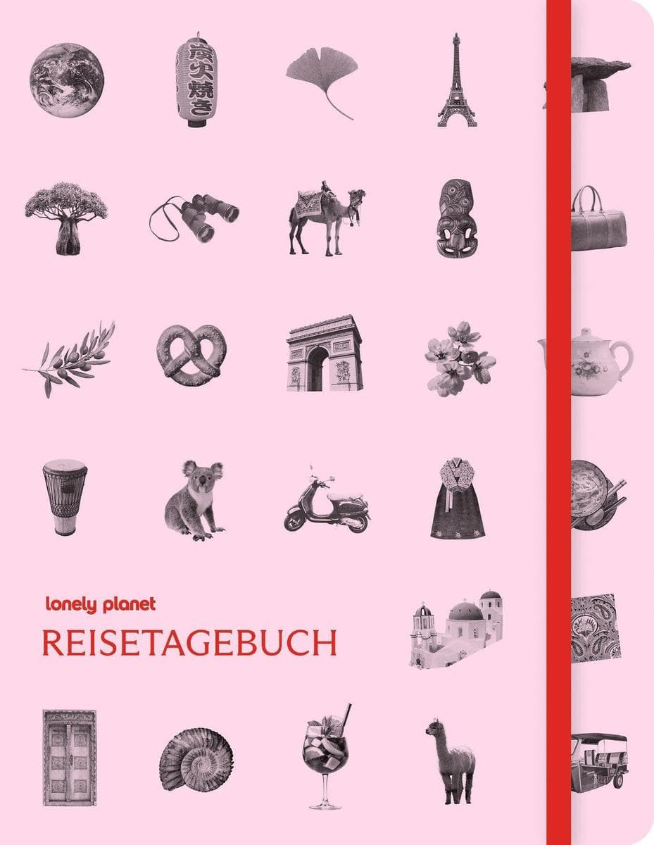 LONELY PLANET Bildband Lonely Planet Reisetagebuch - rosa