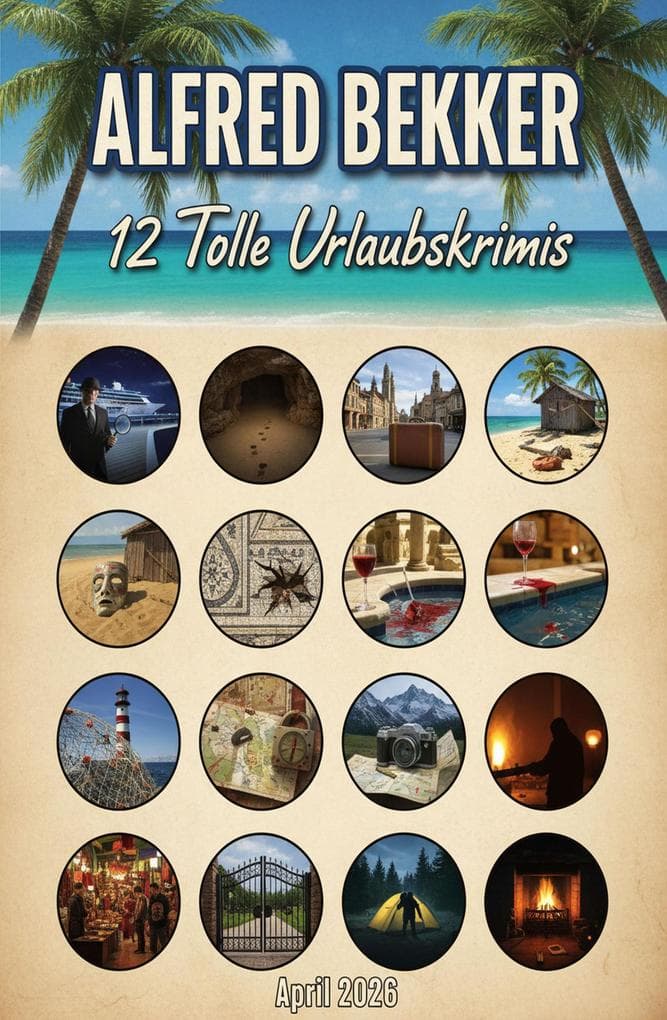 12 Tolle Urlaubskrimis April 2026