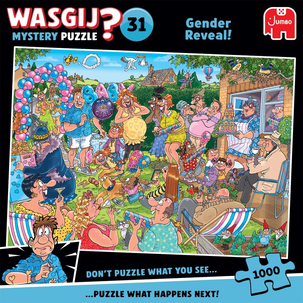 Jumbo Spiele - Wasgij Mystery 31, 1000 Teile