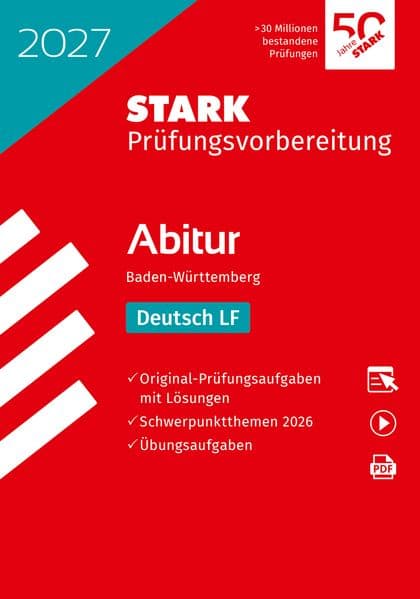 STARK Deutsch LF - Abitur 2027 BW - Prüfungsvorbereitung