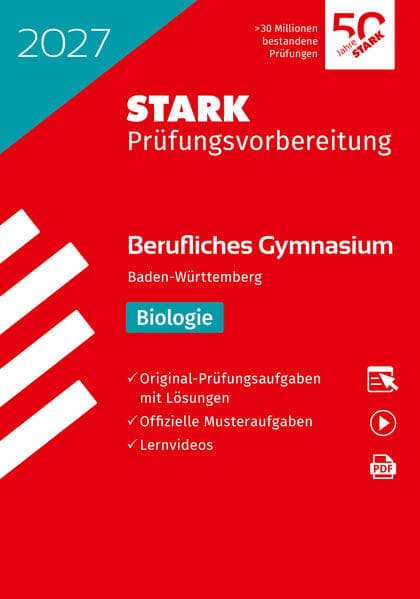 STARK Biologie - Abitur Berufliches Gymnasium 2027 BW - Prüfungsvorbereitung