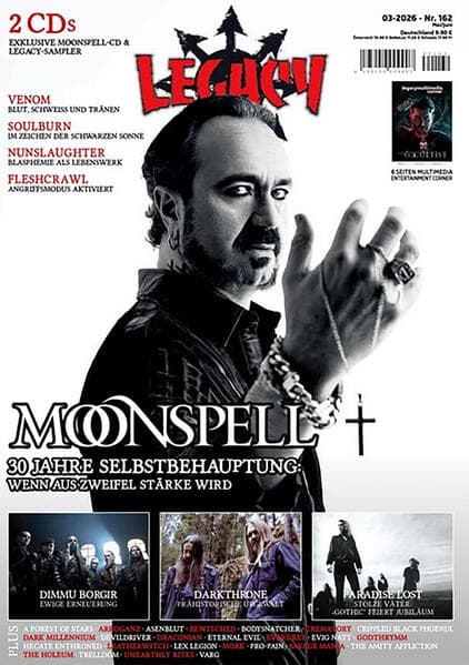 LEGACY MAGAZIN: THE VOICE FROM THE DARKSIDE. Ausgabe #162 (3/2026)