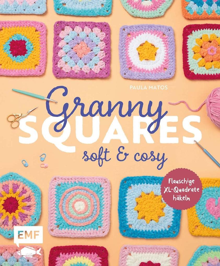 Granny Squares - soft und flauschig häkeln mit @elealindadesign