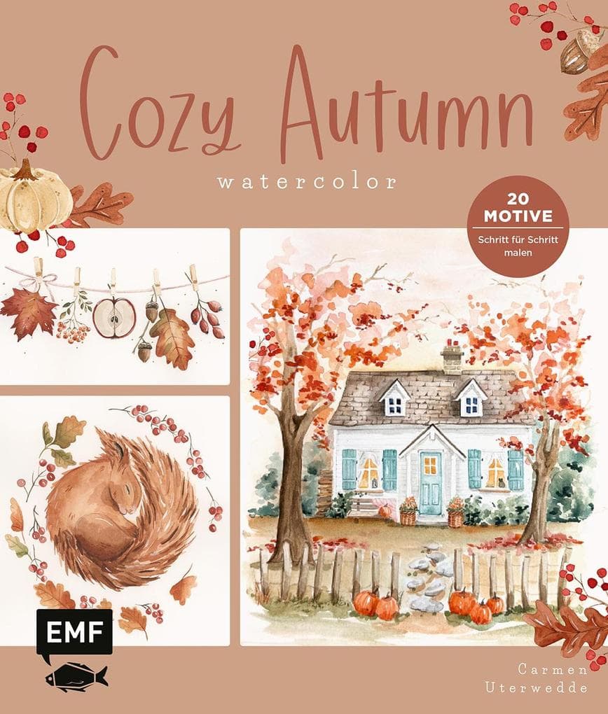 Cozy Autumn - Watercolor im Herbst