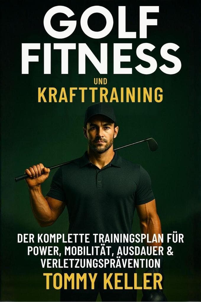 Golf Fitness- & Krafttraining: Der komplette Trainingsplan für Power, Mobilität, Ausdauer & Verletzungsprävention