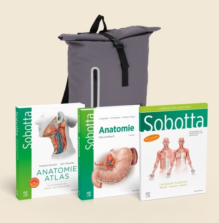 Sobotta Bag Atlas, Lehrbuch und Poster - Limited Edition