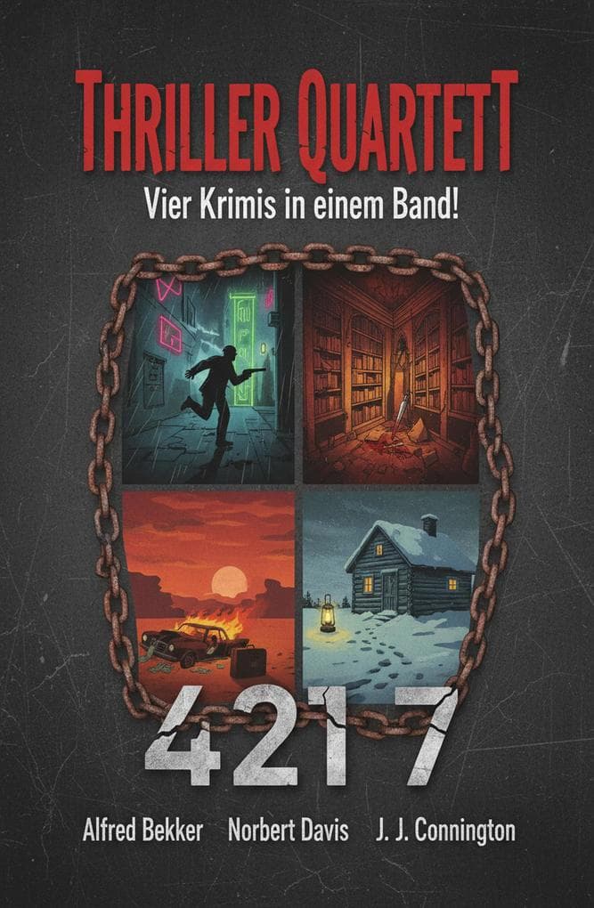 Thriller Quartett 4217 - Vier Krimis in einem Band!