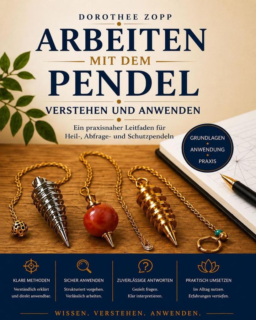 Arbeiten mit dem Pendel - verstehen und anwenden
