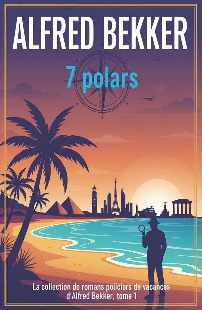 7 polars : La collection de romans policiers de vacances d'Alfred Bekker, tome 1