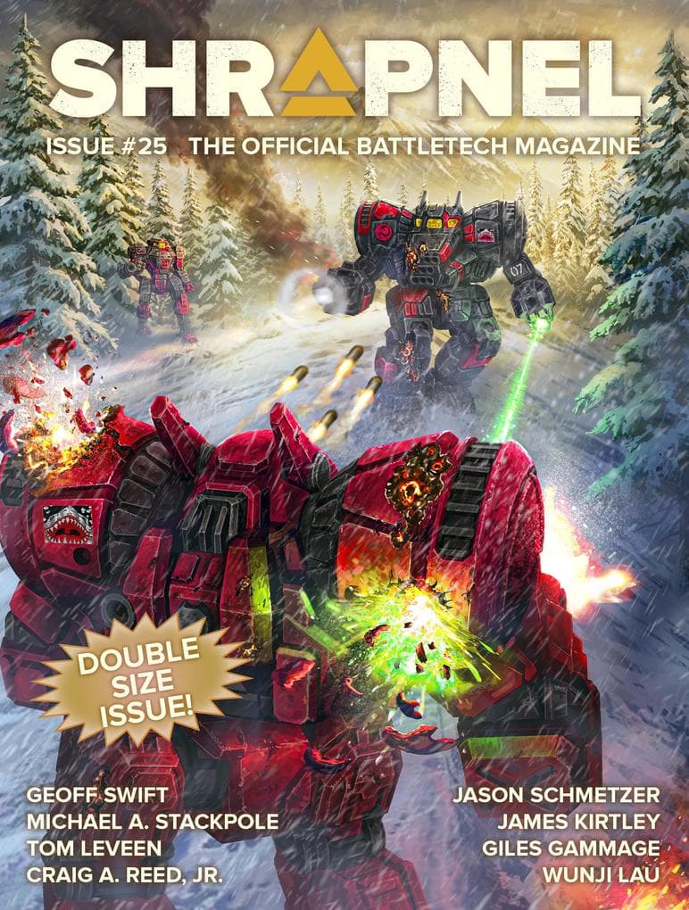 BattleTech: Shrapnel, Issue #25 (The Official BattleTech Magazine)