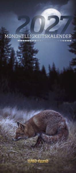 WILD UND HUND Edition : Mondhelligkeitskalender 2027
