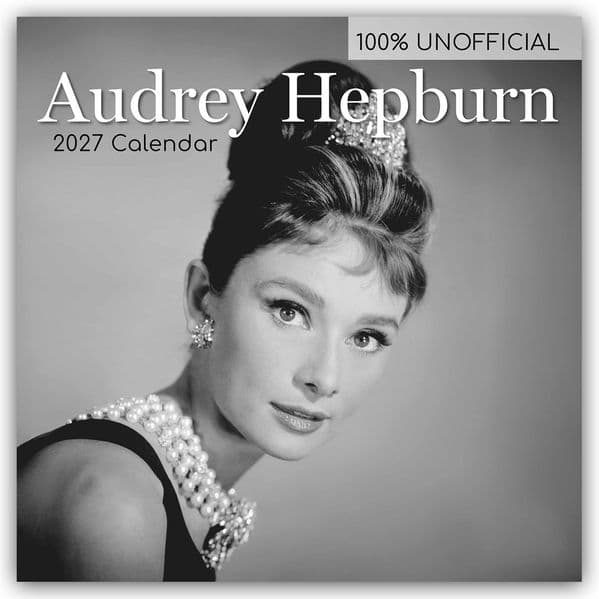Audrey Hepburn 2027 - 16-Monatskalender
