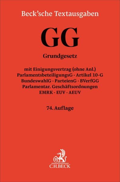 Grundgesetz für die Bundesrepublik Deutschland. GG