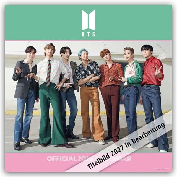 BTS - Bangtan Boys - Offizieller Kalender 2027