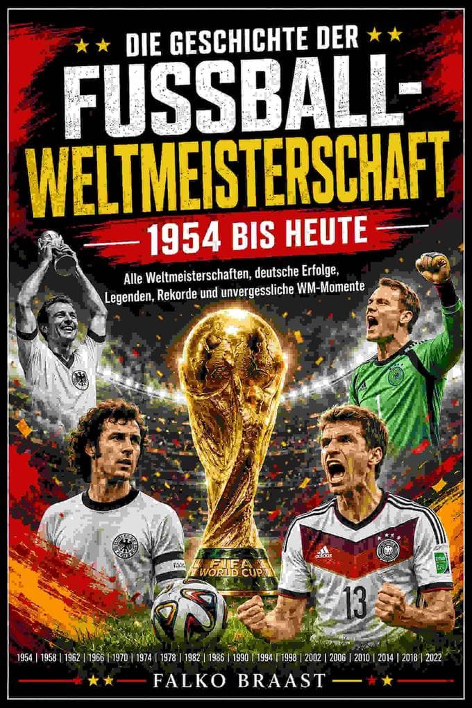 Die Geschichte der Fußball-Weltmeisterschaft 1954 bis heute