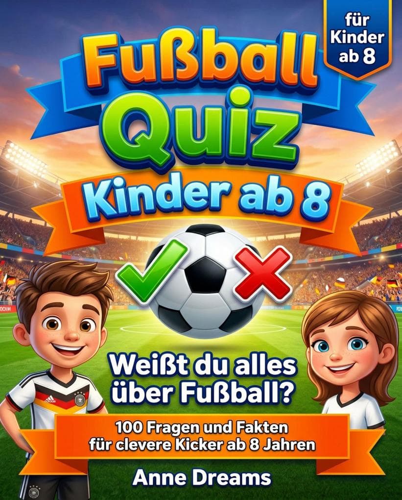 Fussball Quiz Kinder ab 8