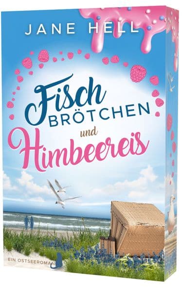 Fischbrötchen und Himbeereis