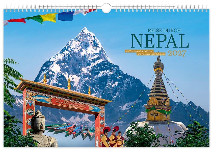 Kalender Reise durch Nepal 2027