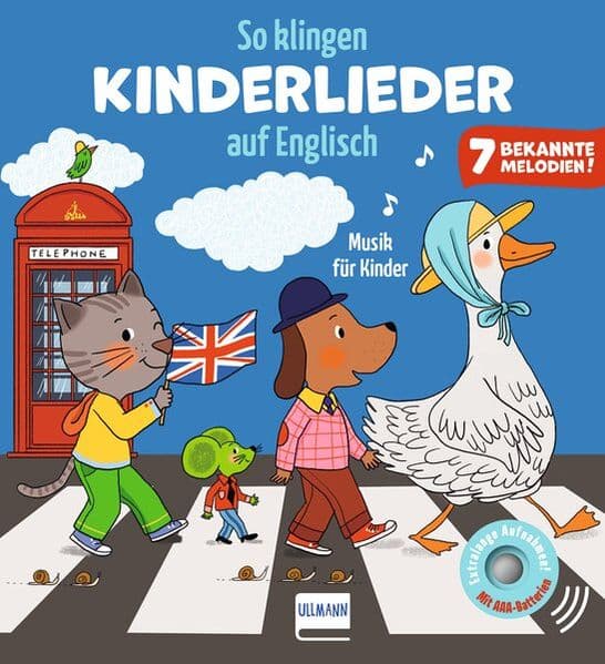 So klingen Kinderlieder auf Englisch