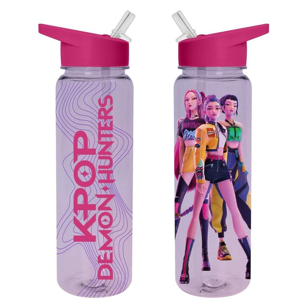 K-POP DEMON HUNTERS (THE TRIO) PLASTIC DRINKS BOTTLE