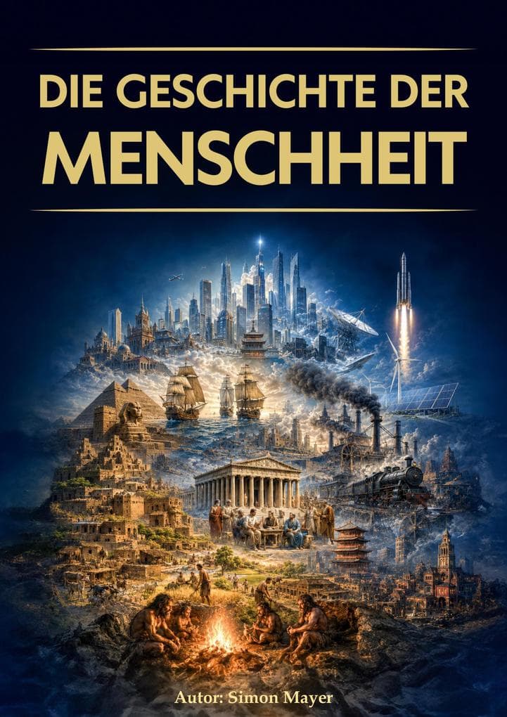 Die Geschichte der Menschheit: Weltgeschichte von den Anfängen bis zur Gegenwart, mit einem Ausblick in die Zukunft