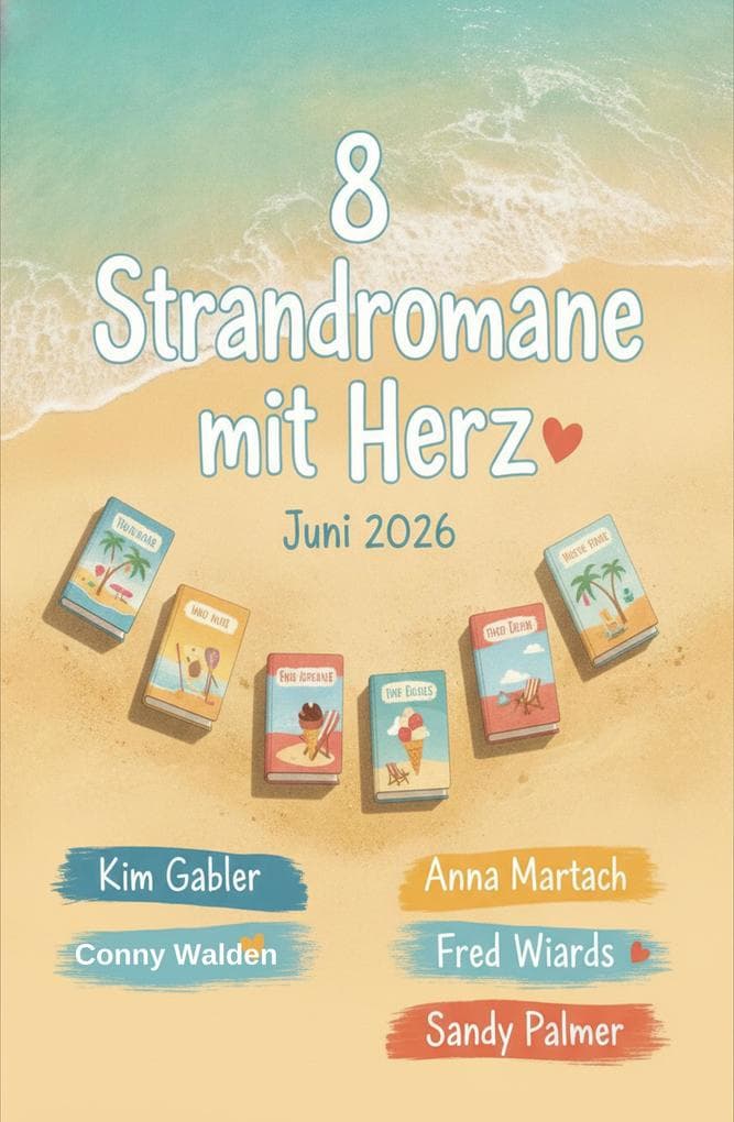 8 Strandromane mit Herz Juni 2026