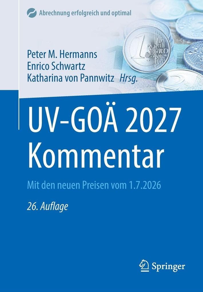 UV-GOÄ 2027 Kommentar