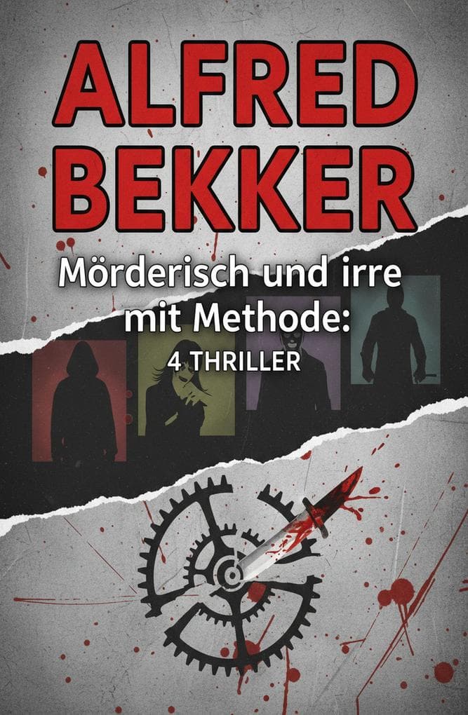 Mörderisch und irre mit Methode: 4 Thriller