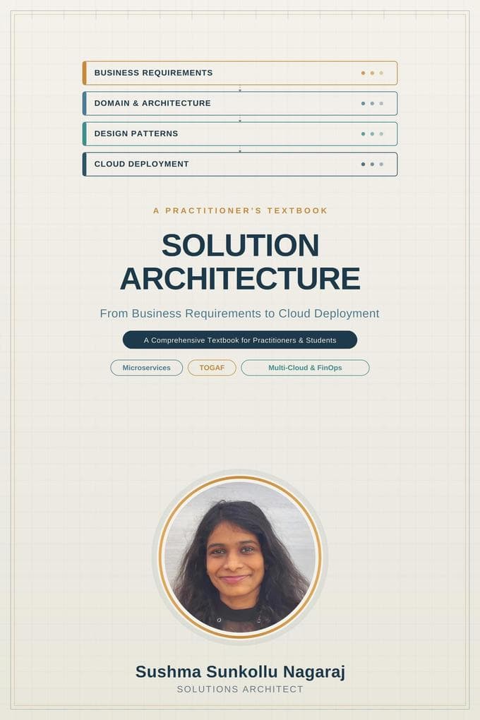 Solution Architecture From Business Requirements to Cloud Deployment A Comprehensive Textbook for Practitioners and Students