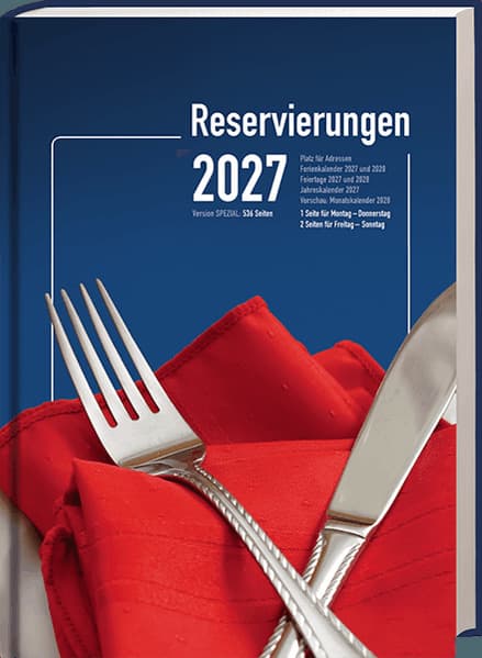 Reservierungsbuch "Spezial" 2027