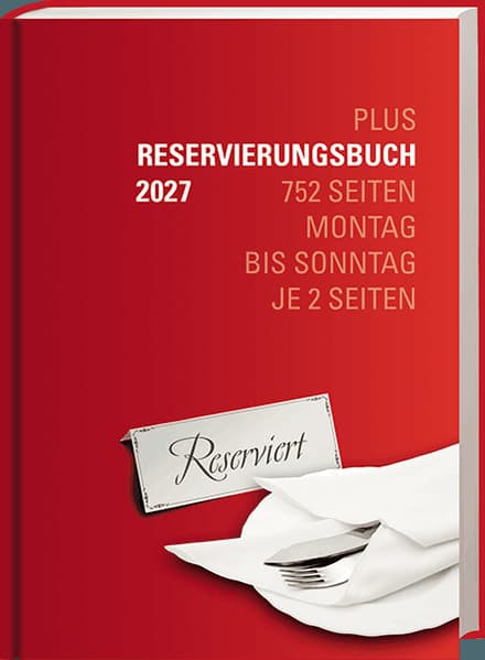 Reservierungsbuch "Plus" 2027