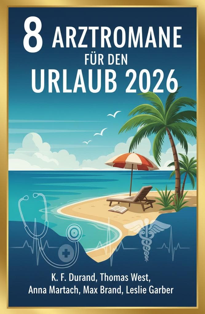 8 Arztromane für den Urlaub 2026
