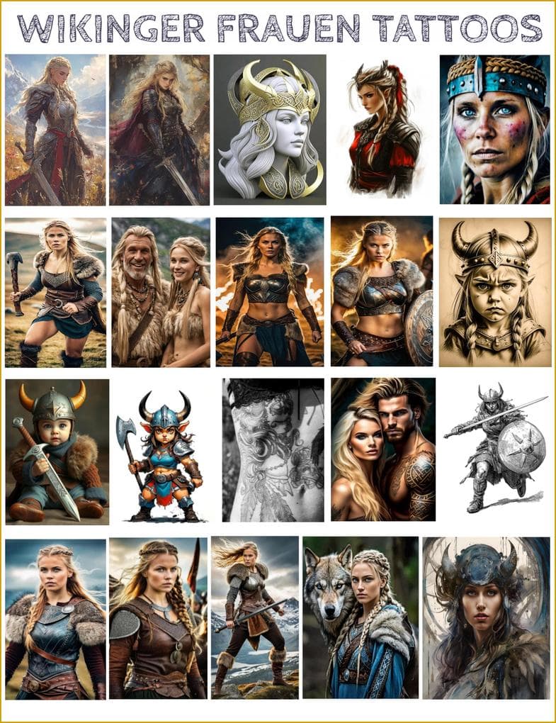 161 Wikinger Frauen Tattoos.