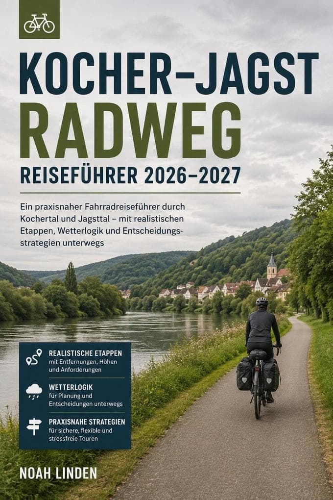 Kocher-Jagst Radweg Reiseführer 2026-2027