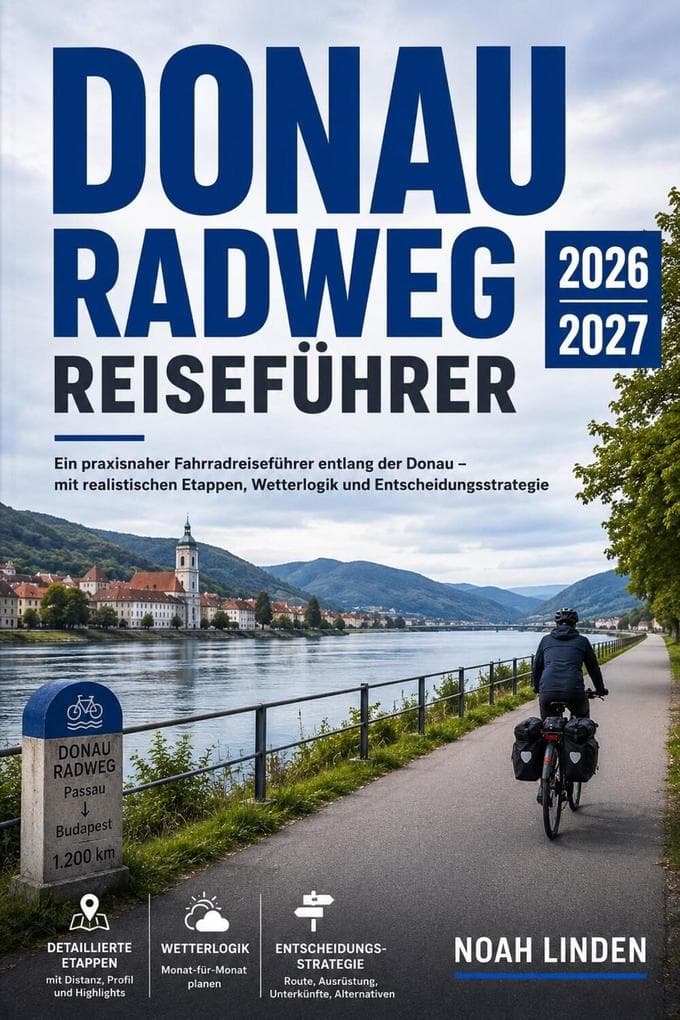 Donau Radweg Reiseführer 2026-2027