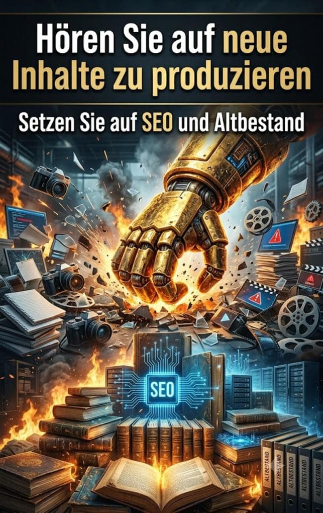 Hören Sie auf neue Inhalte zu produzieren