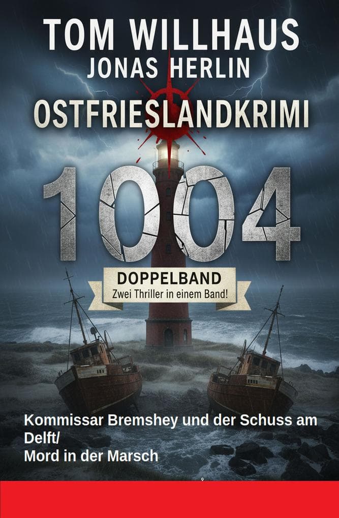 Ostfrieslandkrimi Doppelband 1004: Kommissar Bremshey und der Schuss am Delft/Mord in der Marsch