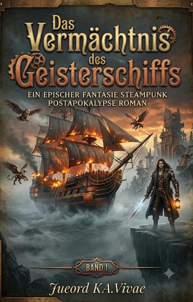 Das Vermächtnis des Geisterschiffs:Ein Epischer Fantasie Steampunk Postapokalypse Roman(Band 1)