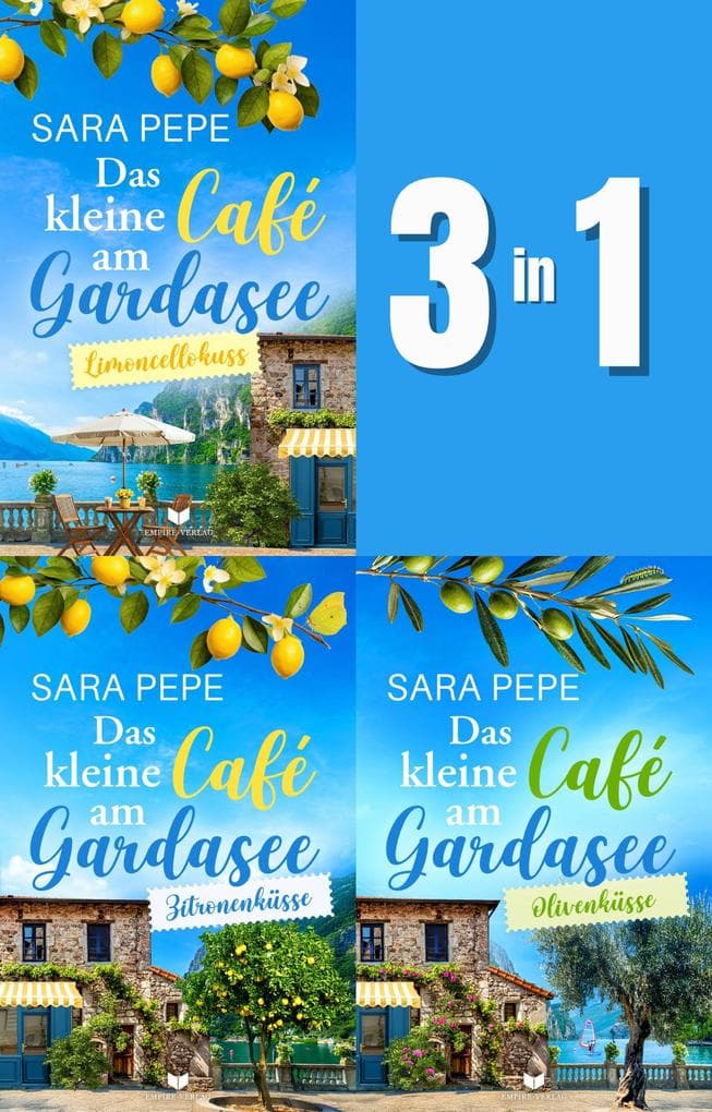 Liebesküsse-am-Gardasee-Sammelband: Das kleine Café am Gardasee 1-3