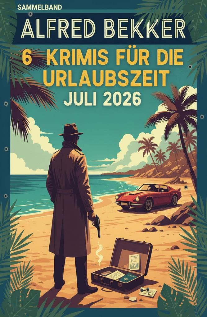 6 Krimis für die Urlaubszeit Juli 2026