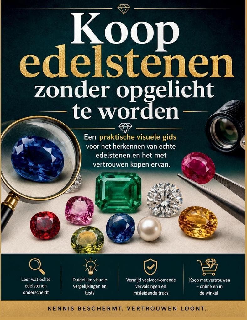 Koop edelstenen zonder opgelicht te worden